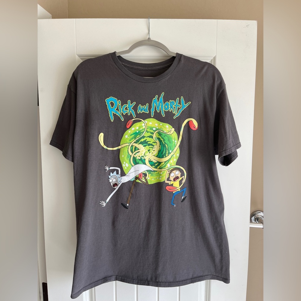 Rick and Morty Ripple Junction, adult swim tee